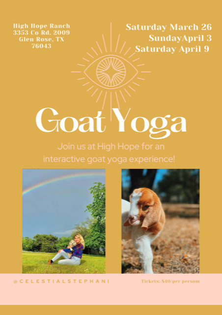 Goat Yoga